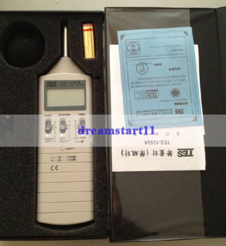 TES-1350A Sound Level Meter 35~130 dB with 0.1dB Resolution