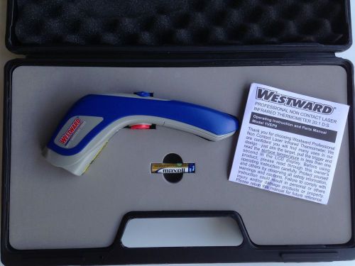 Westward 1VEP9 Infrared Thermometer, Range -72 To 1400 F