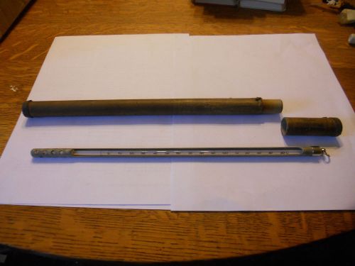Vintage taylor etched-stem thermometer no. 21274 12&#034; 0 to 150 &#034;c&#034; for sale