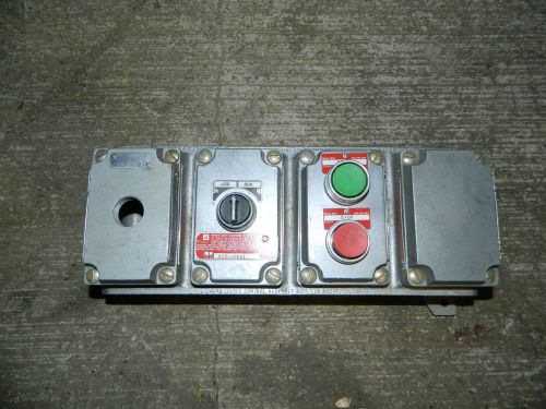 Killark SWB-20 4 Gang Explosion Proof Device Body Enclosure Switches and Plates