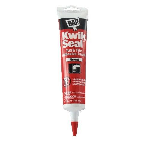 5.5 oz. Almond Kwik Seal Tub &amp; Tile Adhesive Caulk
