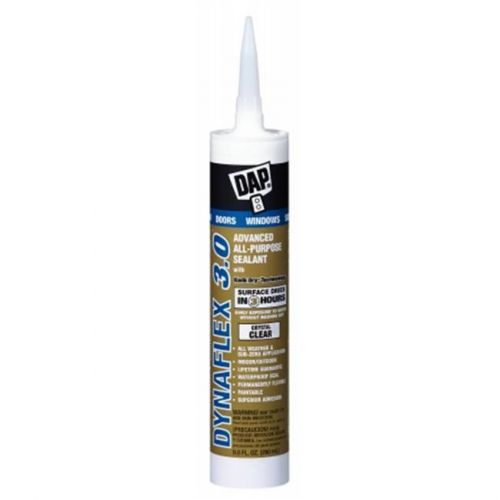 Dap Crystal Clear DAP Dynaflex 3.0 All Purpose Sealant 18362