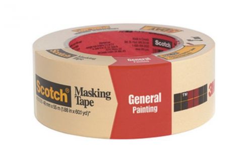 TWO~&#034;Scotch&#034; General Painting Masking Tape 1.88&#034;X 60 Yds. Free USA Shipping