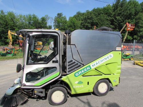 Tennant 636hs green machine sweeper for sale