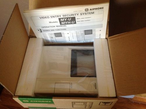AIPHONE MYH-U Video Entry Security monitor Brand New  aiphone video m