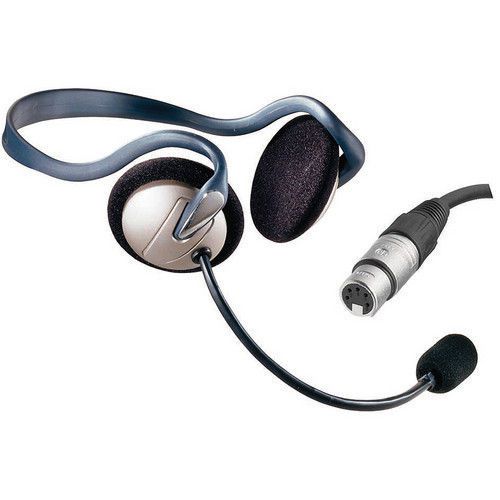 Headsets 5-pin eartec monarch behind-the-neck communications headset mo5xlr/f for sale