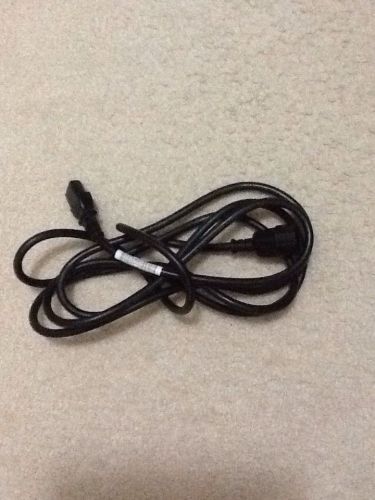 10&#039; IEC-320 Black Power Cord/Cable P/N 142263-003  (C-14 to C-13)