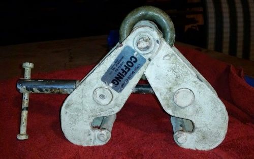 Coffing beam clamps 1 ton for sale