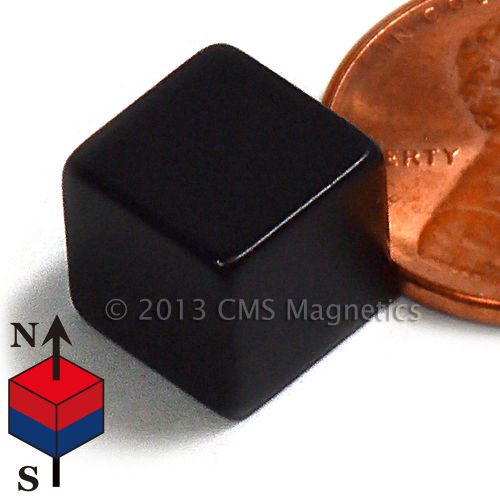 N45 3/8&#034; CUBE NdFeB Neodymium Block Magnet EPOXY 24 PC
