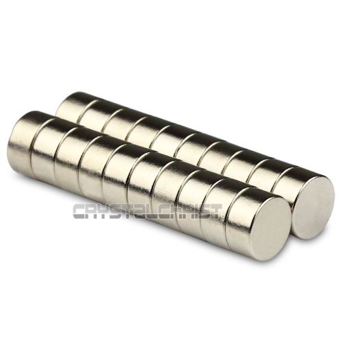 20pcs Super Strong Round Cylinder Magnet 8 x 4mm Disc Rare Earth Neodymium N50