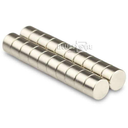 20pcs Strong Mini Round Disc Cylinder Magnets 6 * 4 mm Neodymium Rare Earth N50
