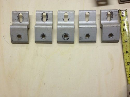 80/20 brackets (8) offset used slotted hole series 15 ((lot #2)) for sale