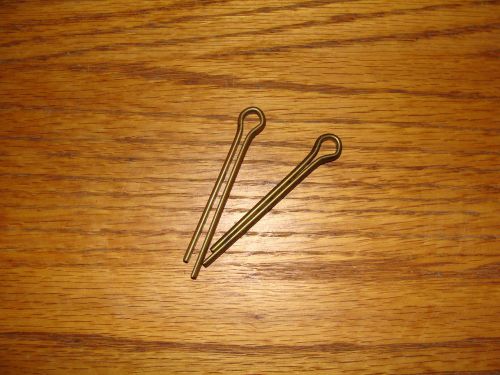 TWO (2) COPPER OR BRASS COTTER PINS