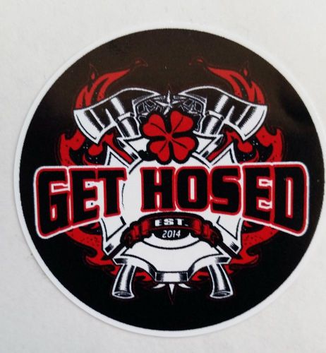 Get Hosed Apparel Helmet Stickers