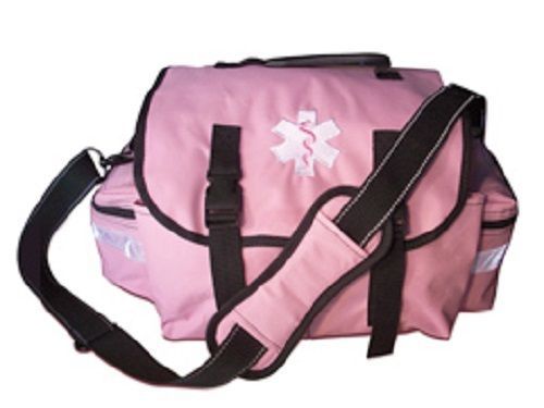 Pink lightning x small first responder bag w/ dividers, medical trauma first aid for sale