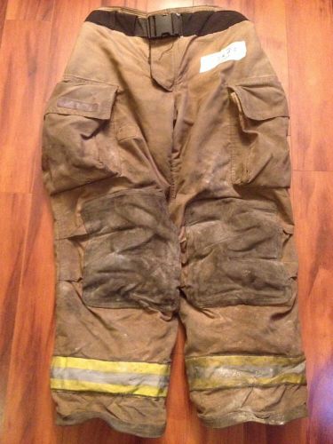 Firefighter pbi gold bunker/turn out gear globe g extreme used 38x32 2004 for sale