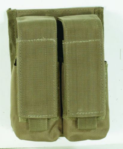 Voodoo Tactical 20-932907000 Double M18 Smoke Grenade Pouch Color Coyote