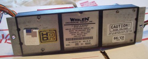 Whelen eb6 strobe light power supply / eb-6 pack for edge 9000 lightbar 6 outlet for sale