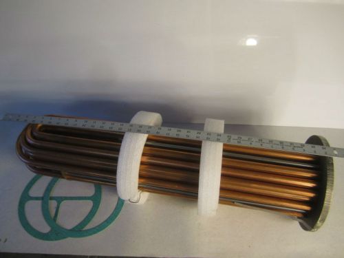 Bell gossett itt heat exchanger copper core 8&#034; bundle 36&#034; l  p/n  bn424508036001 for sale