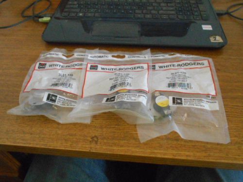 NEW LOT OF 3 WHITE RODGERS SNAP DISC LIMIT CONTROL 3L01-120