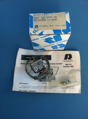 RANCO DIRECT COLD CONTROL  A30-1112 FOR WESTINGHOUSE C/N  C42584