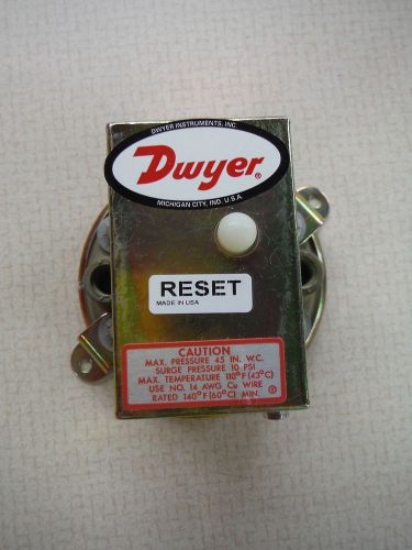 Dwyer Pressure Switch 1900-5-MR