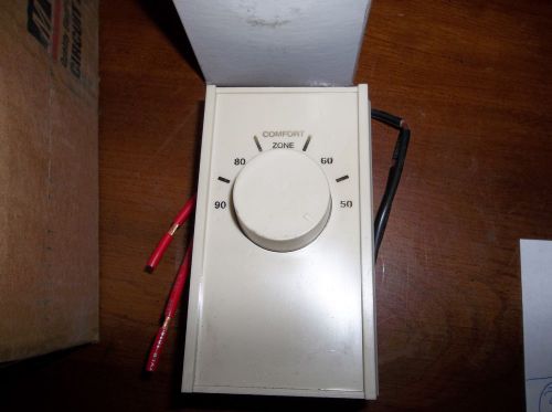 New Electric D22C Cooling Heating Thermostat Ivory Double Pole