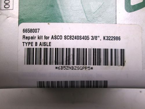 Asco Redhat Repair Kit SC8240S405 3/8 New old stock