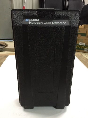 TIF 5500 A Automatic Halogen Leak Detector With Hard Case. Works Excellent
