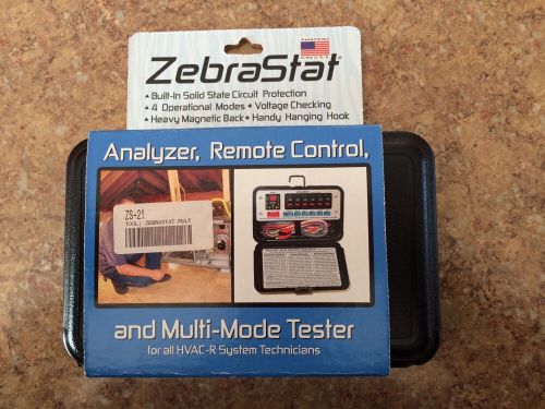 Zebra-stat diagnostic tool for hvac / refrigeration zs2 zebrastat  zs-2 for sale
