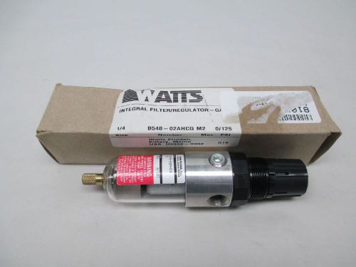 New watts b548-02ahcg 150psi 1/4in npt pneumatic filter-regulator d332942 for sale