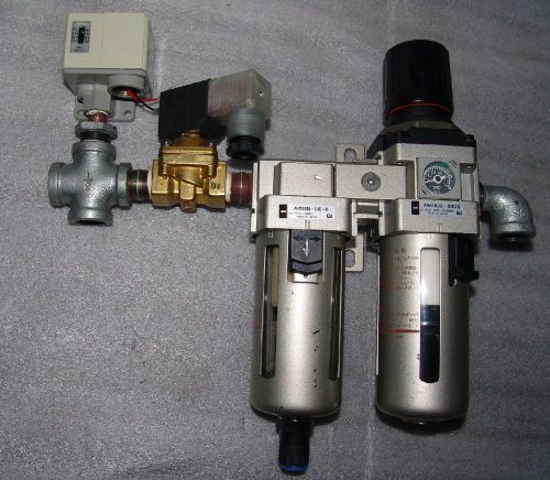 Pneumatic filter regulator smc aw4002 , afm4000 is3000 unused for sale