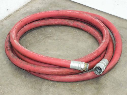 Thermoid industrial 1.25&#034; i.d. 27 ft. 200psi air and water hose valuflex/gs for sale