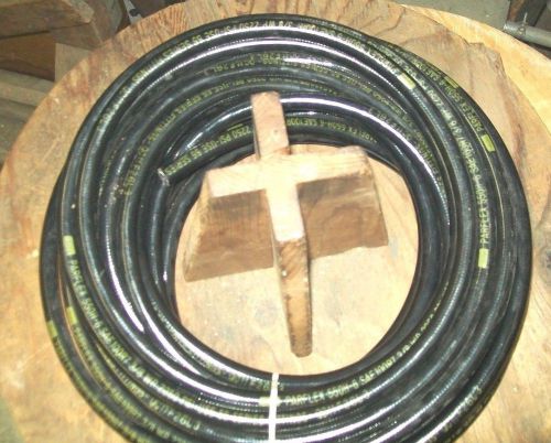 100 feet parker parflex 550h-6 medium pressure hydraulic hose 3/8&#034; sae 100r7 for sale