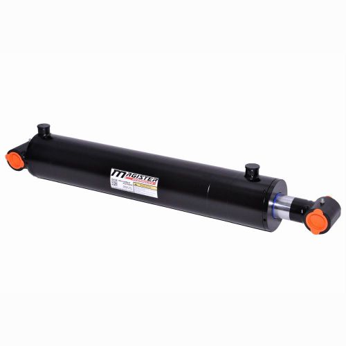 Double Acting Welded Hydraulic Cylinder 3.5&#034; Bore 30&#034; Stroke Cross Tube End
