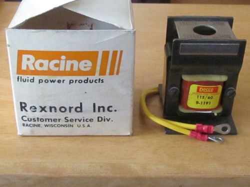 Racine fluid power selenoid 490557
