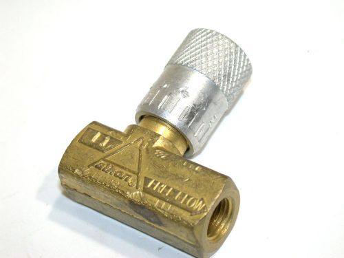 Alkon 1/8&#034; brass flow control valves f1 for sale