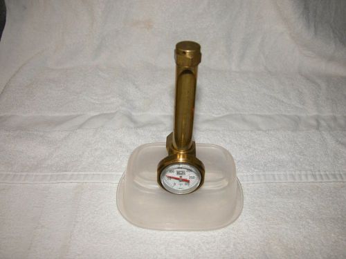 LDI GT105-2 VENTED OIL GAGE WITH THERMOMOETER 0-300 DEGREE F