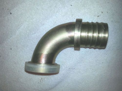 1988-32-32 PAKER FLANGED  90 DEGREE  2&#034; HOSE BARB FITTING