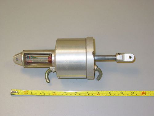 Ussr rocket missile pneumatic 90mm bore 50mm stroke cylinder w position sensor for sale