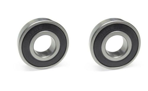 Set of 2 Precision Sealed Ball Bearings with 1-3/8&#034; OD x  16mm ID   6202-2RS