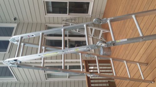 Werner heavy duty extension multi position ladder local pick up only atlanta for sale