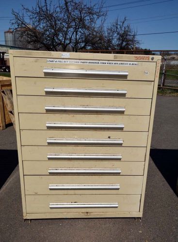 NU Era 9 Drawer Double Wide Tooling Cabinet (Inv.26286)