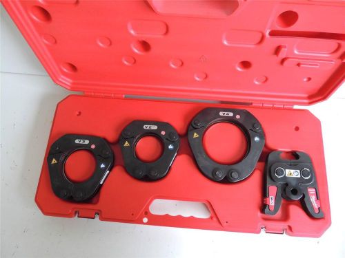 Milwaukee 49-16-2690 force logic press ring kit 2-1/2&#034; to 4&#034; mint condition for sale