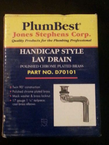 New plumbest handicap style lav drain d70-101 d70101 for sale