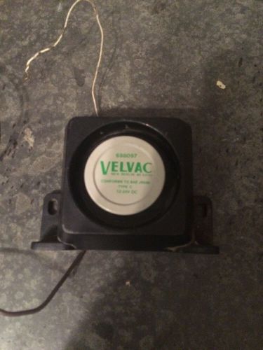 Velvac Back Up Alarm 698066 SAE J994b 12-24v DC