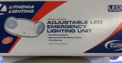 Lithonia elm2 led sd m12 emergency light,led,wallmt backup light ,ivory color for sale