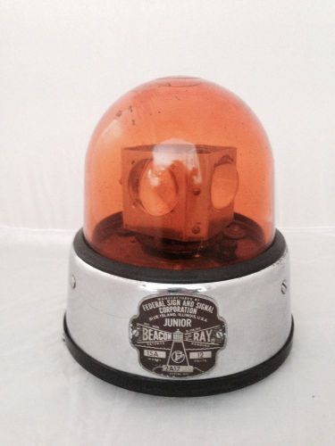 Federal signal company -antique junior beacon ray light for sale
