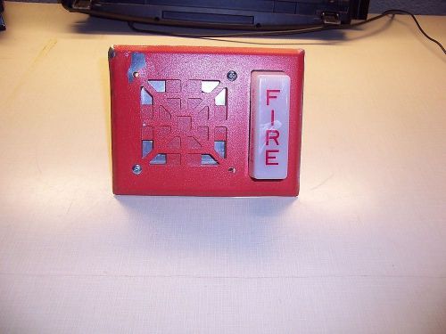 Wheelock inc. series v7001t-24 audiable signaling appliance/fire alarm service for sale