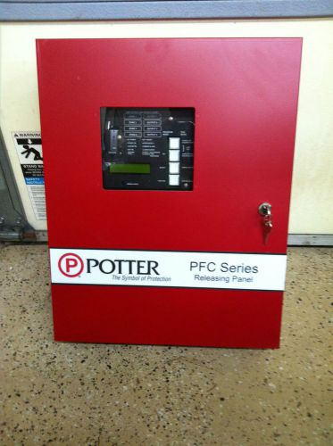 POTTER PFC 4410RC SERIES RELEASING PANEL FIRE ALARM CONTROL PANEL